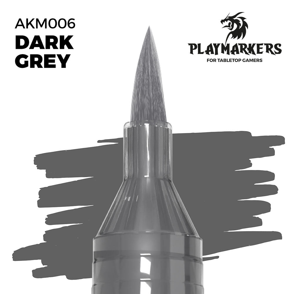 AK Interactive Playmarkers Dark Grey Acrylic Paint Marker AKM006
