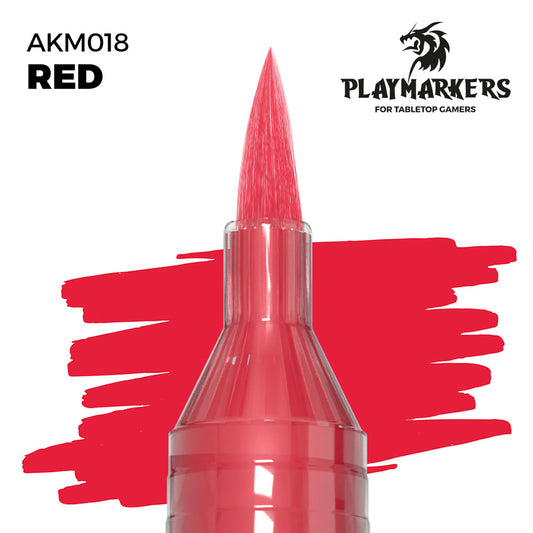 AK Interactive Playmarkers Red Acrylic Paint Marker AKM018