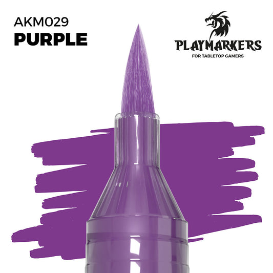 AK Interactive Playmarkers Purple Acrylic Paint Marker AKM029
