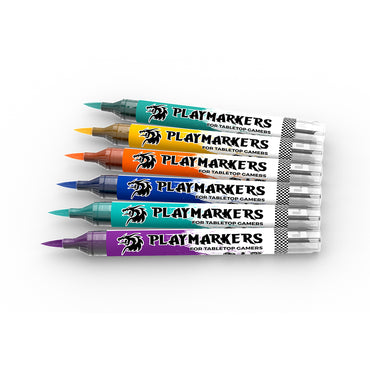 AK Interactive Playmarkers - Clothes & Ornaments - 6-Pack Acrylic Markers AKM103