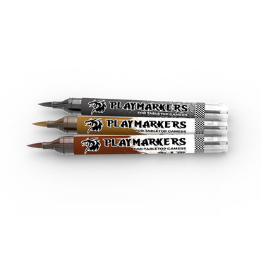 AK Interactive Playmarkers - Tools & Weapons - 3-Pack Acrylic Markers AKM108