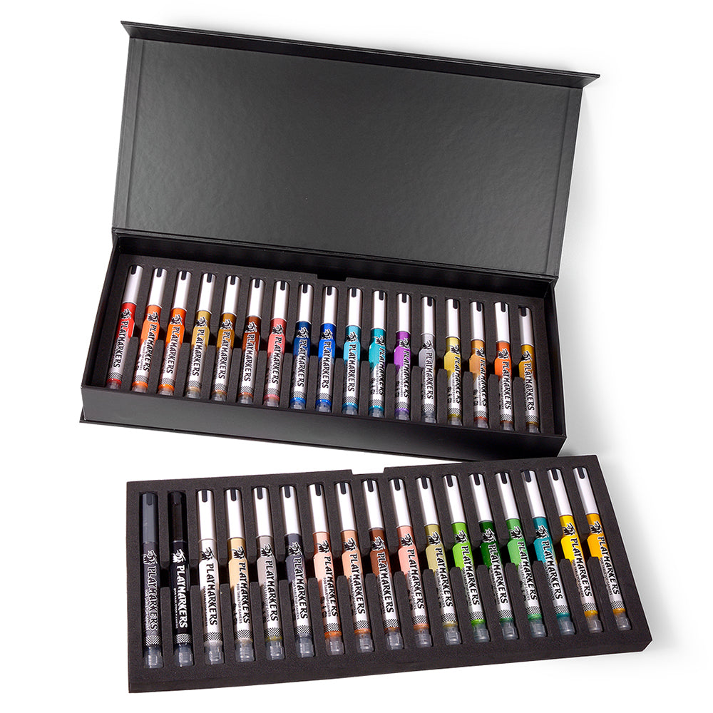 AK Interactive Playmarkers Deluxe Case - Full 34 Colour Paint Marker Set AKM150