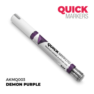 AK Interactive Quick Markers Demon Purple Acrylic Paint Marker AKMQ003