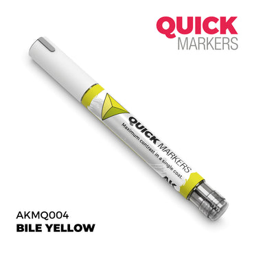 AK Interactive Quick Markers Bile Yellow Acrylic Paint Marker AKMQ004
