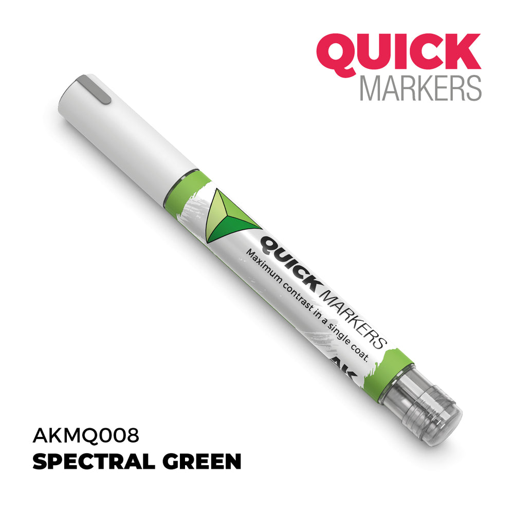 AK Interactive Quick Markers Spectral GreenAcrylic Paint Marker AKMQ008