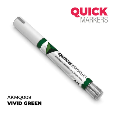 AK Interactive Quick Markers Vivid Green Acrylic Paint Marker AKMQ009