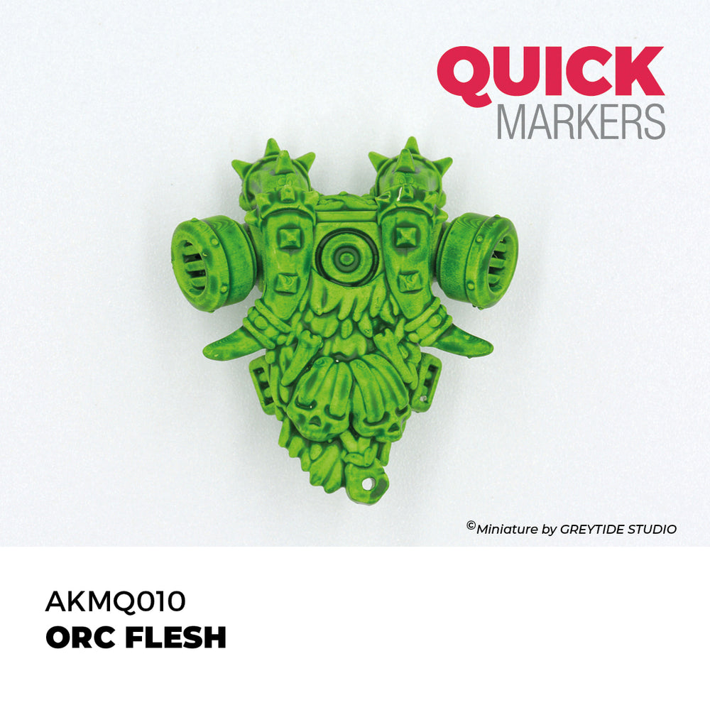 AK Interactive Quick Markers Orc FleshAcrylic Paint Marker AKMQ010