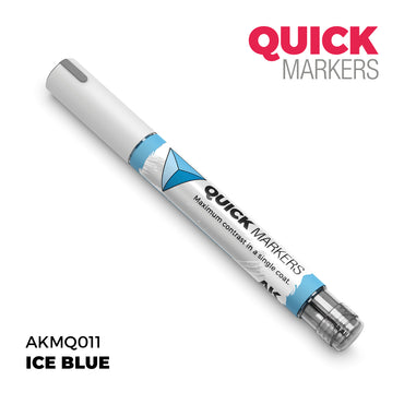 AK Interactive Quick Markers Ice Blue Acrylic Paint Marker AKMQ011