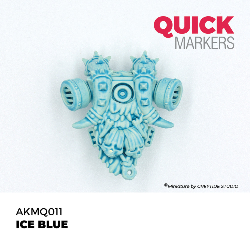 AK Interactive Quick Markers Ice Blue Acrylic Paint Marker AKMQ011