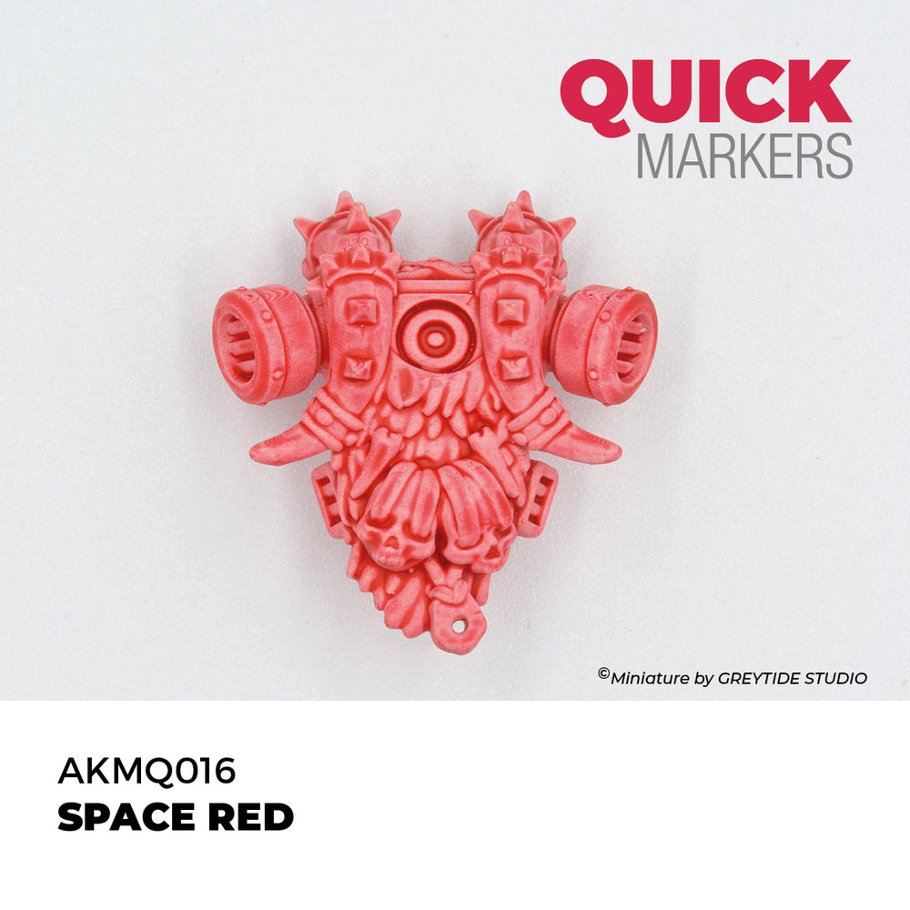 AK Interactive Quick Markers Space Red Acrylic Paint Marker AKMQ016