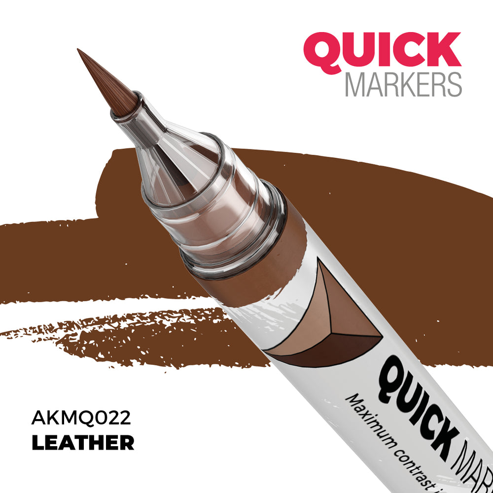 AK Interactive Quick Markers Leather Acrylic Paint Marker AKMQ022