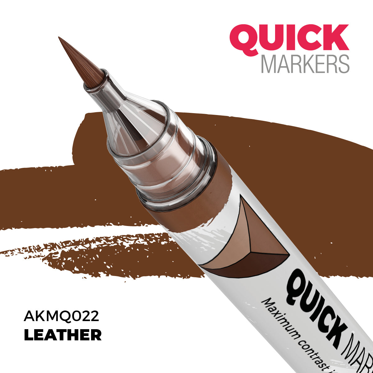 AK Interactive Quick Markers Leather Acrylic Paint Marker AKMQ022
