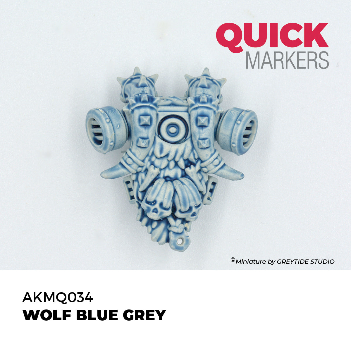 AK Interactive Quick Markers Wolf Blue Grey Acrylic Paint Marker AKMQ034