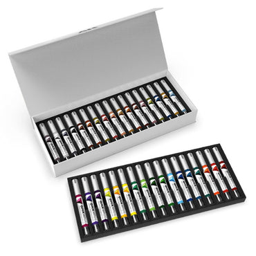 AK Interactive Quick Markers Deluxe Case - Full 34 Colour Quick Gen Set AKMQ150