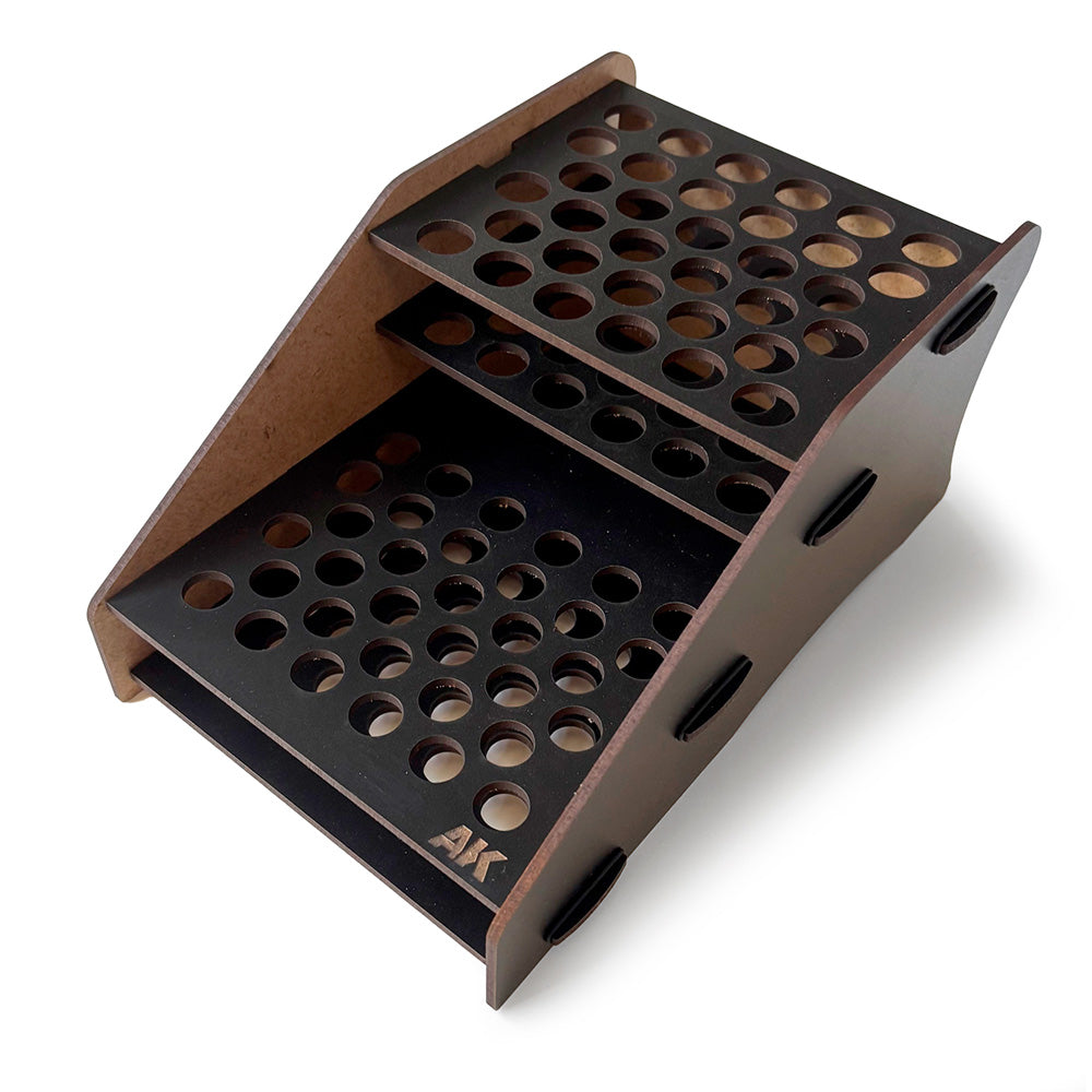 AK Interactive Modular Workbench Organizer Storage Rack for 68 Paint Markers
