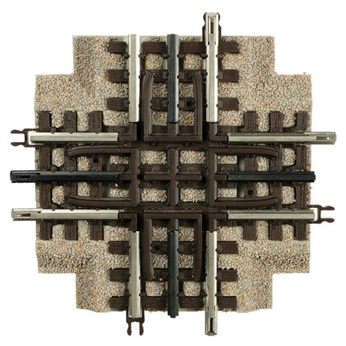 Atlas 3 Rail Crossing 90 Degree Underlay AL66080 O Gauge