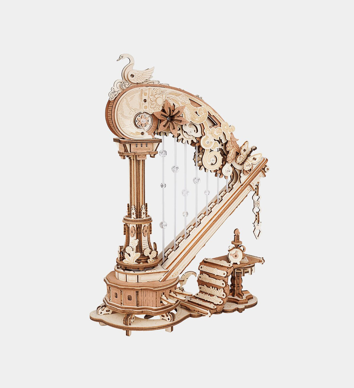 ROKR Magic Harp Music Box Wooden 3D Puzzle AMK71