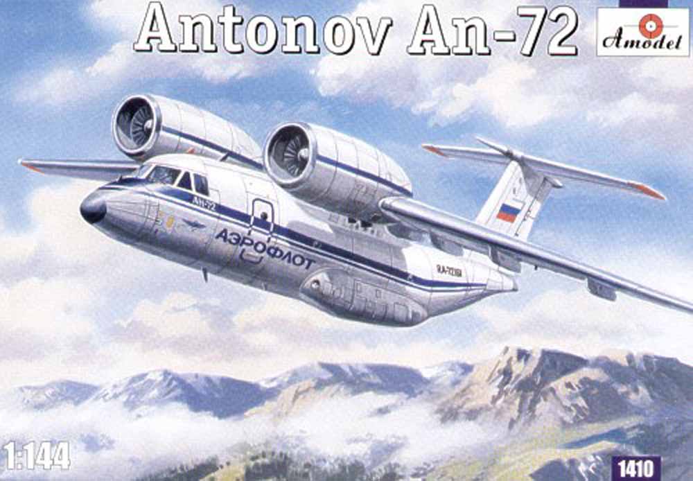 A-Model 14410 Antonov An-72 1:144 Aircraft Model Kit