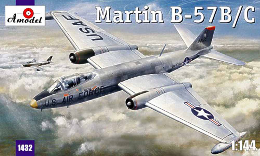 A-Model 14432 Martin B-57B / B-57C Canberra 1:144 Aircraft Model Kit