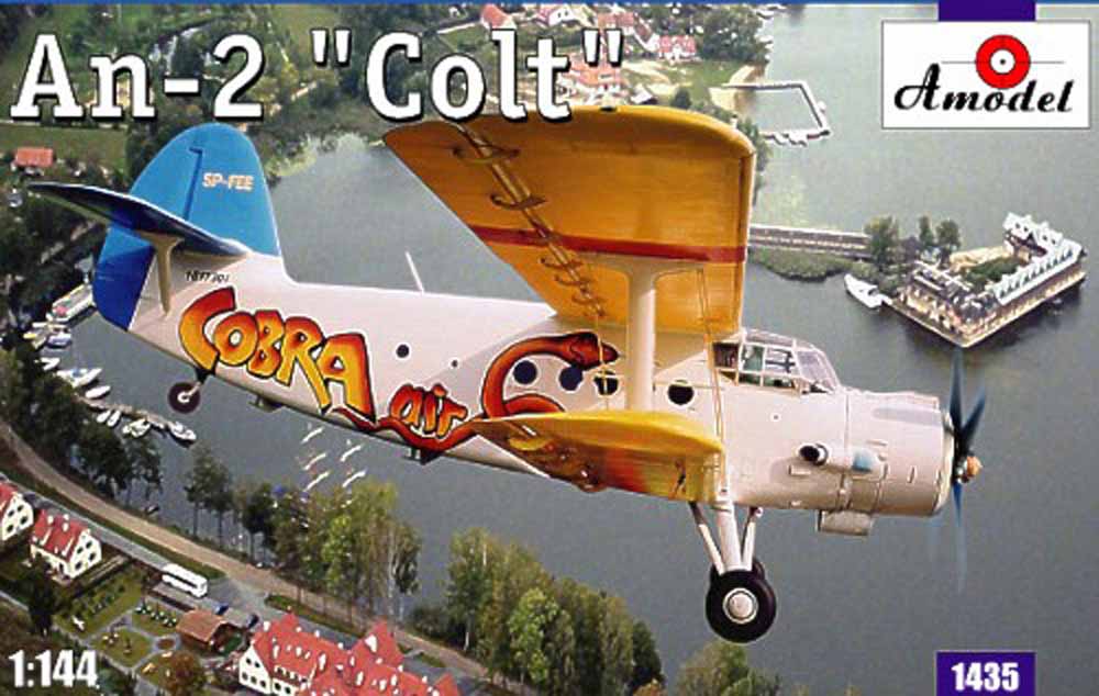 A-Model 14435 Antonov An-2 'Colt' 1:144 Aircraft Model Kit