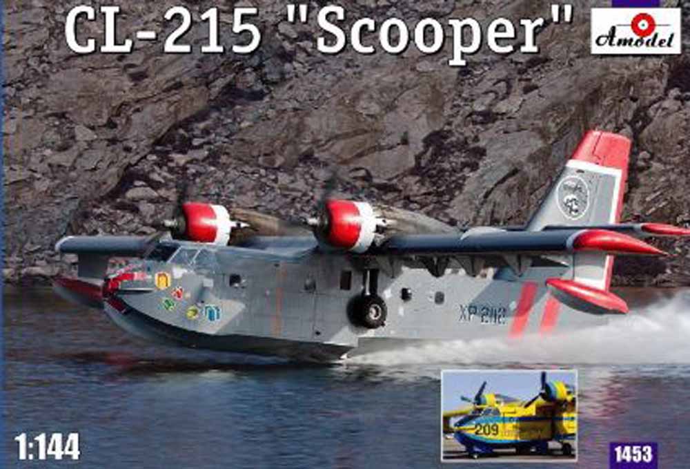 A-Model 14453 Canadair CL-215 1:144 Aircraft Model Kit