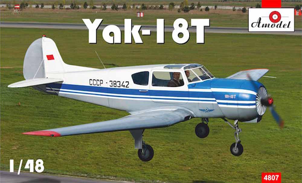 A-Model 48007 Yakovlev Yak-18T 1:48 Aircraft Model Kit