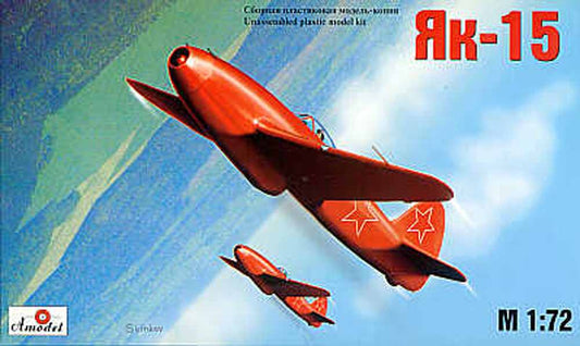 A-Model 7223 Yakovlev Yak-15 1:72 Aircraft Model Kit