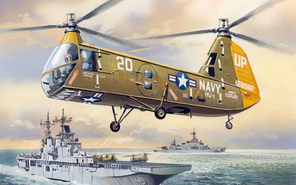 A-Model 72137 Piasecki HUP-2 / HUP-3 1:72 Aircraft Model Kit