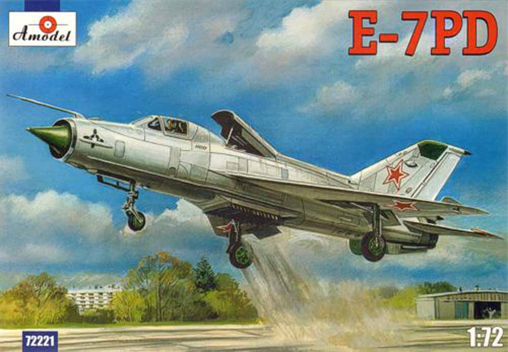 A-Model 72221 Mikoyan E-7PD 1:72 Aircraft Model Kit