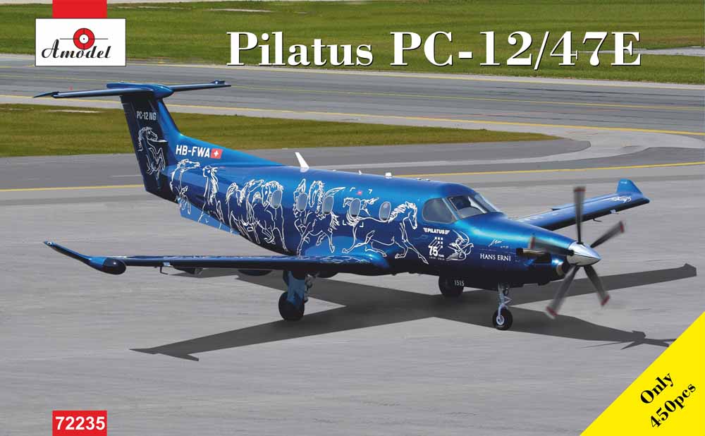 A-Model 72235 Pilatus PC-12/47E 1:72 Aircraft Model Kit