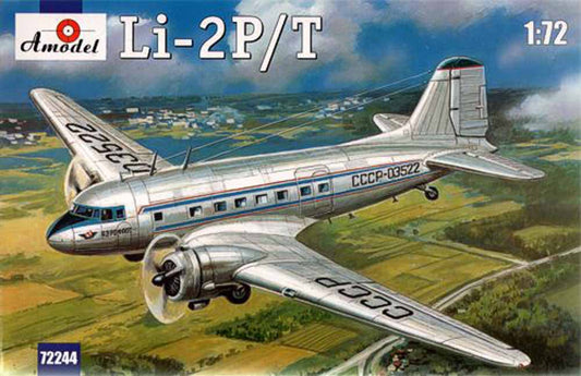 A-Model 72244 Lisunov Li-2 P / T 1:72 Aircraft Model Kit