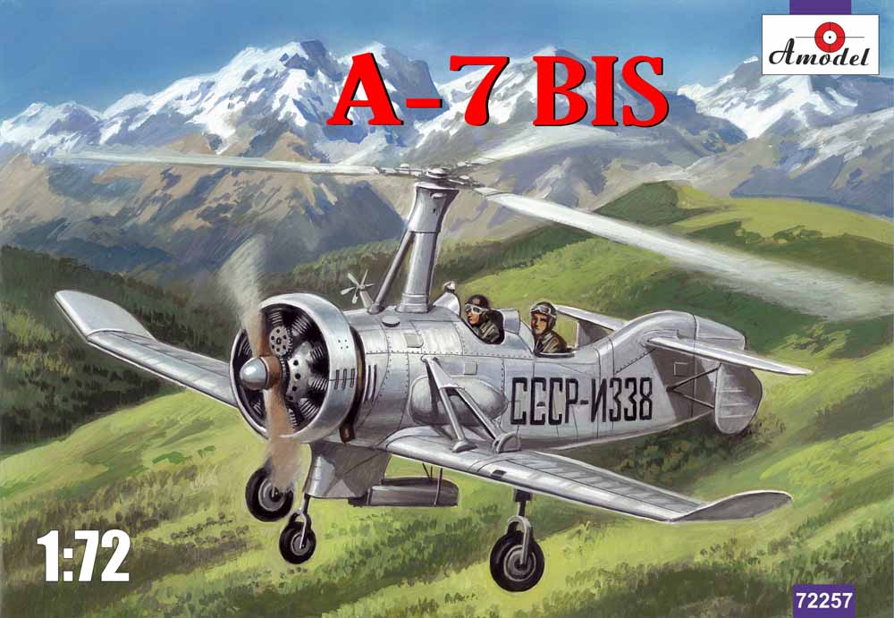 A-Model 72257 Kamov A-7bis Autogiro 1:72 Aircraft Model Kit