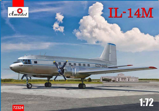 A-Model 72324 Ilyushin IL-14M 1:72 Aircraft Model Kit