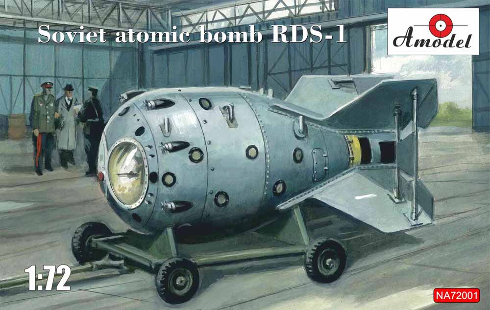 A-Model NA72001 Soviet atomic bomb RDS-1 1:72 Aircraft Model Kit
