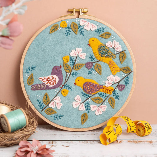 Corinne Lapierre Dawn Chorus Applique Hoop Craft Kit