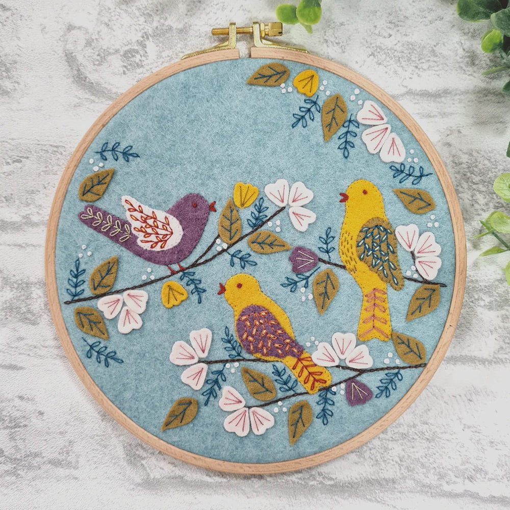 Corinne Lapierre Dawn Chorus Applique Hoop Craft Kit