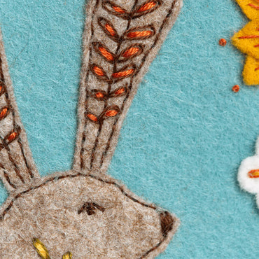 Corinne Lapierre Wild Hare Applique Hoop Craft Kit