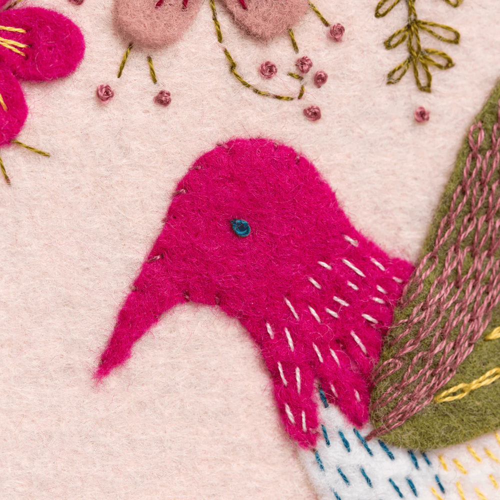 Corinne Lapierre Hummingbird Applique Hoop Craft Kit