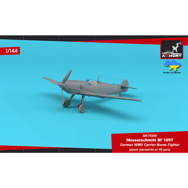 Armory 14309 Messerschmitt Bf 109T  "Flugzeugträger Jäger" 1:144 Model Kit