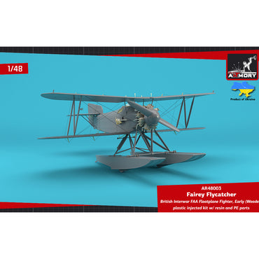 Armory 48003 Fairey Flycatcher FAA Floatplane Early (Wooden) 1:48 Model Kit