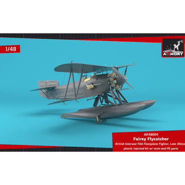 Armory 48004 Fairey Flycatcher FAA Floatplane Late (Metal) 1:48 Model Kit
