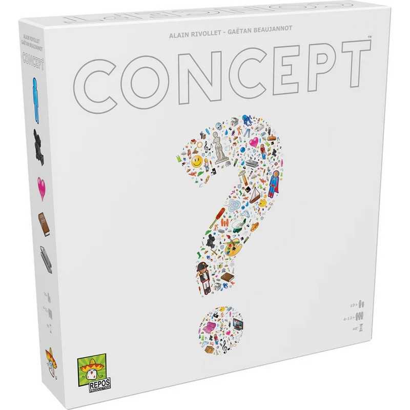 Concept Board Game Age 10+ 4-12 Players