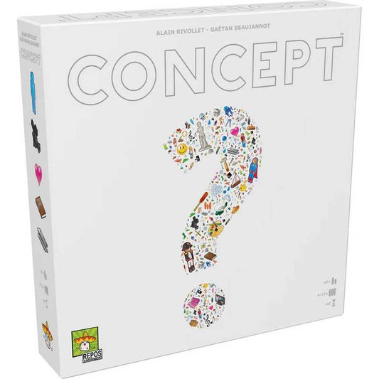 Concept Board Game Age 10+ 4-12 Players