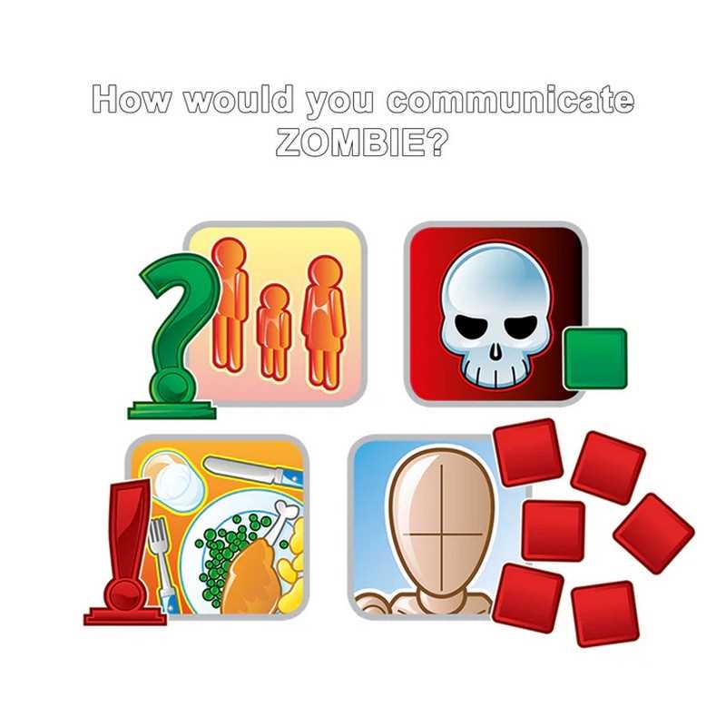 Concept Board Game Age 10+ 4-12 Players