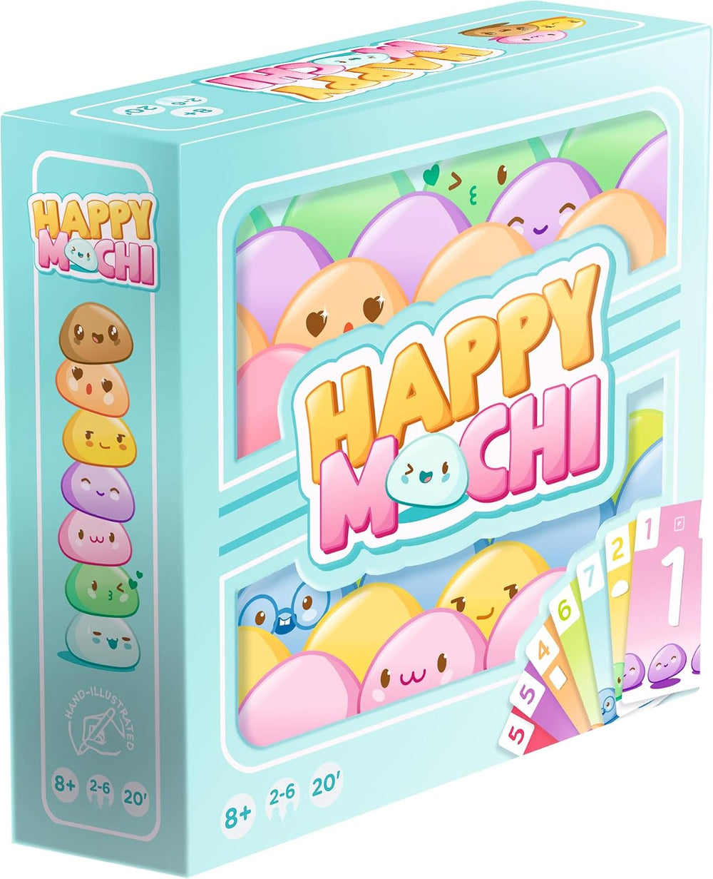 Happy Mochi - Clutch Box Card Game Age 8+ 2-6 Players