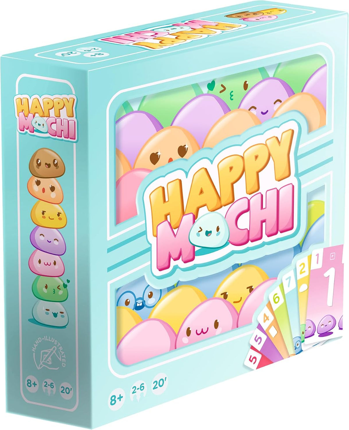 Happy Mochi - Clutch Box Card Game Age 8+ 2-6 Players