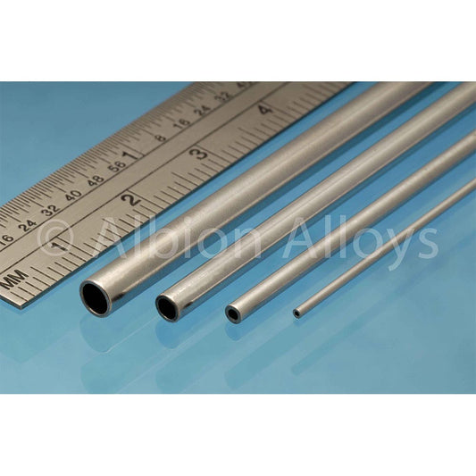 Albion Alloys AT2M Aluminium Tube 2 x 0.45mm