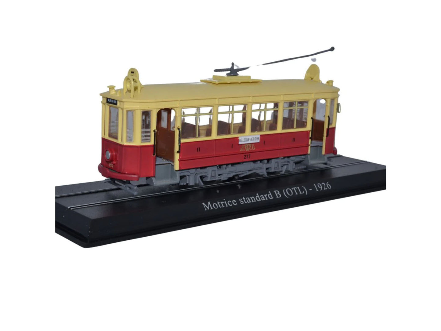 Atlas Italian Tram - 1926 Motrice Standard B (OTL) 1926 7519025 2519010 OO Gauge