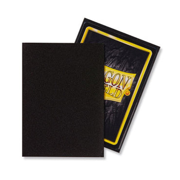 Dragon Shield: Matte Standard Card Sleeves - Black (100pcs)