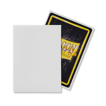 Dragon Shield: Matte Standard Card Sleeves - White (100pcs)